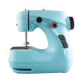 Low MOQ Newest  wholesale portable mini electric household sewing machine with table customized color